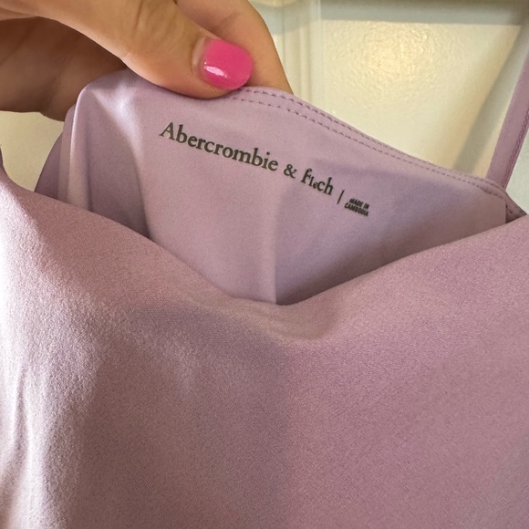 Abercrombie & Fitch Lilac Traveler Mini Dress - Picture 3 of 4